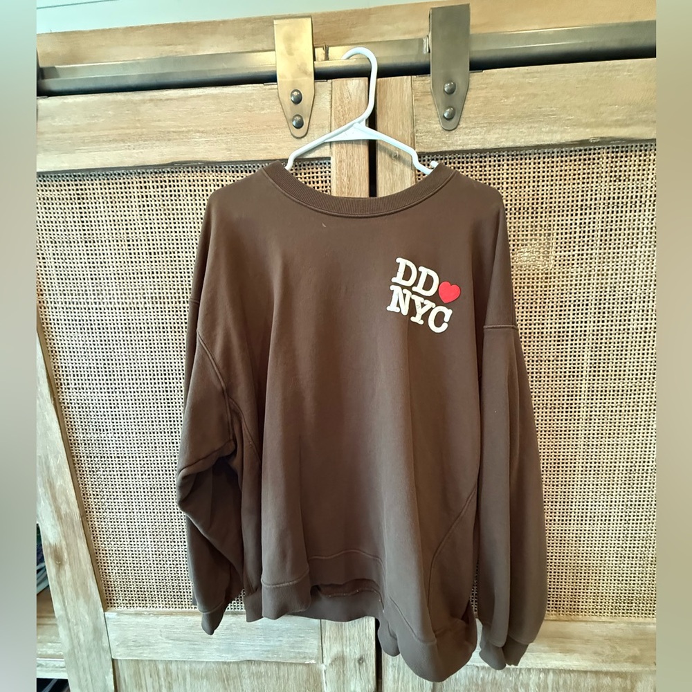 Daily Drills Brown Sweatshirt